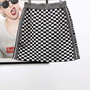 100% Authentic Dior Checked skirt